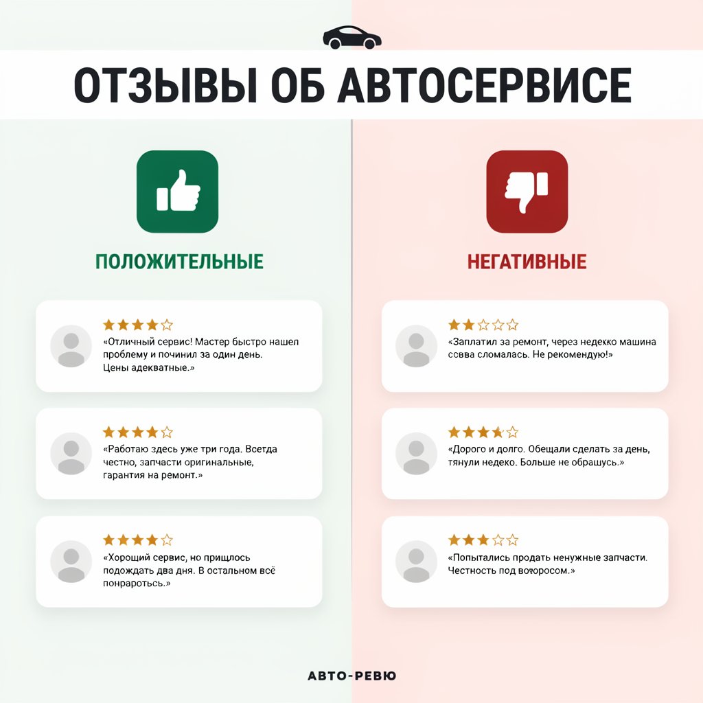 Отзыв об автосервисе