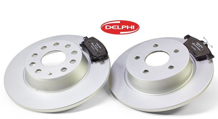 Тормозные диски Delphi с защитным покрытием Тормозные диски Delphi с защитным покрытием
