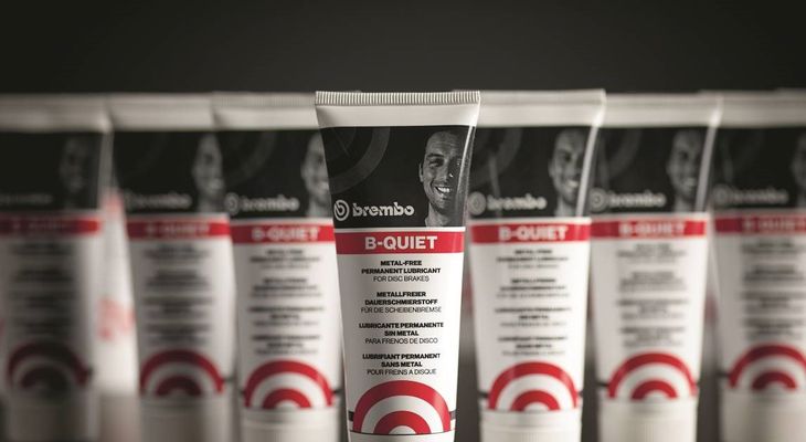 Brembo B-Quiet, смазка для высокой эффективности тормозов