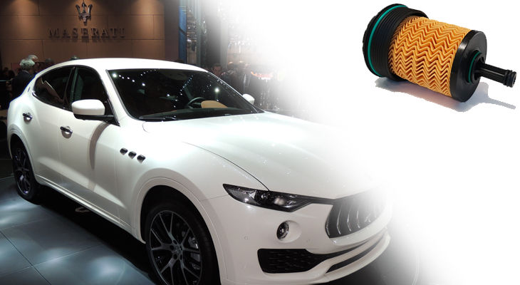 Технологии фильтрации Sogefi на люксовом кроссовере Maserati Levante