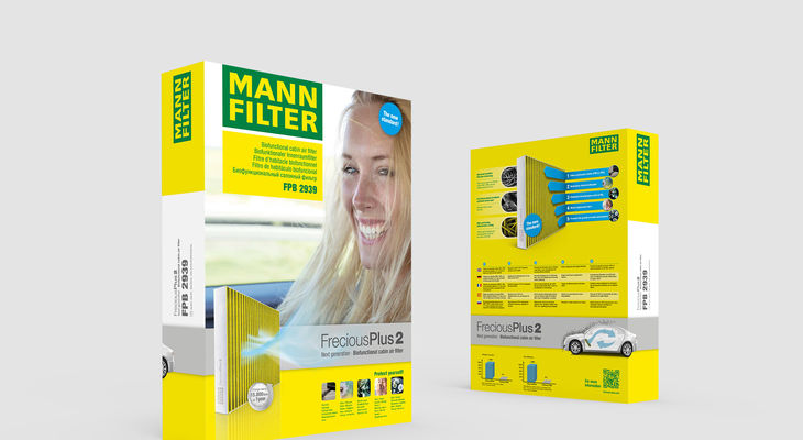 Развитие линейки инновационных салонных фильтров MANN-FILTER FreciousPlus Развитие линейки инновационных салонных фильтров MANN-FILTER FreciousPlus