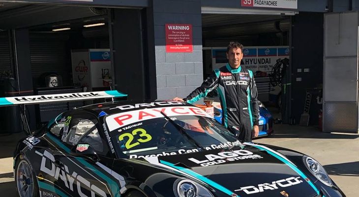 ФИРМЕННЫЕ ЦВЕТА DAYCO УКРАСИЛИ БОЛИД АВСТРАЛИЙСКОГО PORSCHE CARRERA CUP 2019