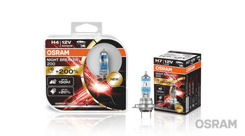 Новые галогенные лампы OSRAM Night Breaker 200