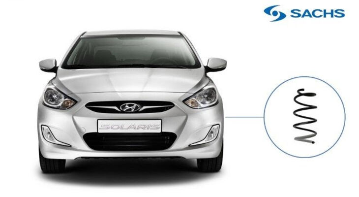 Пружины SACHS для HYUNDAI SOLARIS