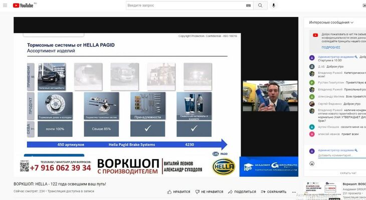 Воркшоп от компании HELLA и Академии GROUPAUTO Воркшоп от компании HELLA и Академии GROUPAUTO