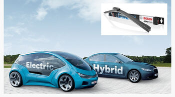 Щетки стеклоочистителей BOSCH для электрических и гибридных автомобилей