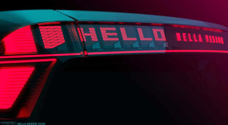 Технология FlatLight от HELLA позволяет выстраивать коммуникацию и создавать индивидуальные световые сигнатуры Технология FlatLight от HELLA позволяет выстраивать коммуникацию и создавать индивидуальные световые сигнатуры