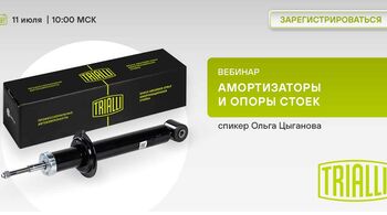 Амортизаторы и опоры стоек – TRIALLI