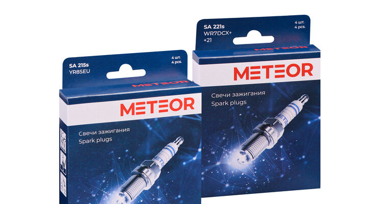 METEOR Auto: свечи зажигания в 4-местной упаковке METEOR Auto: свечи зажигания в 4-местной упаковке