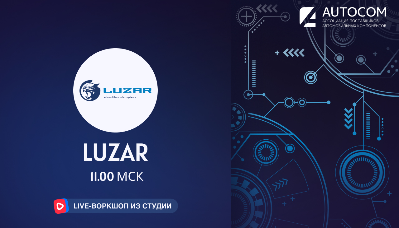Воркшоп Академии AUTOCOM с представителем бренда LUZAR